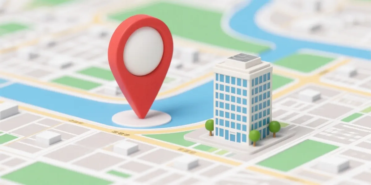 来访位置示意图