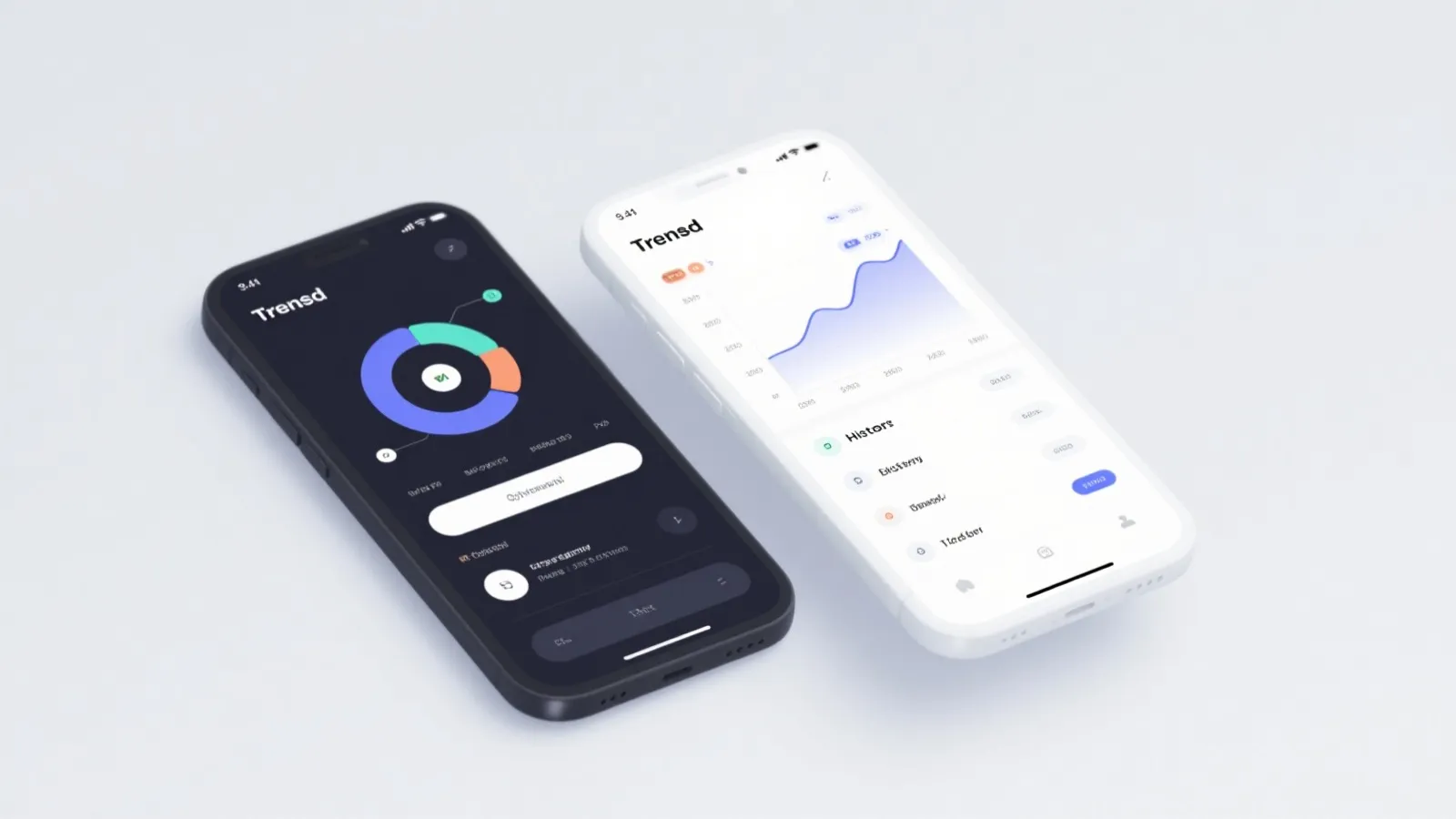 功能截图：走势与历史