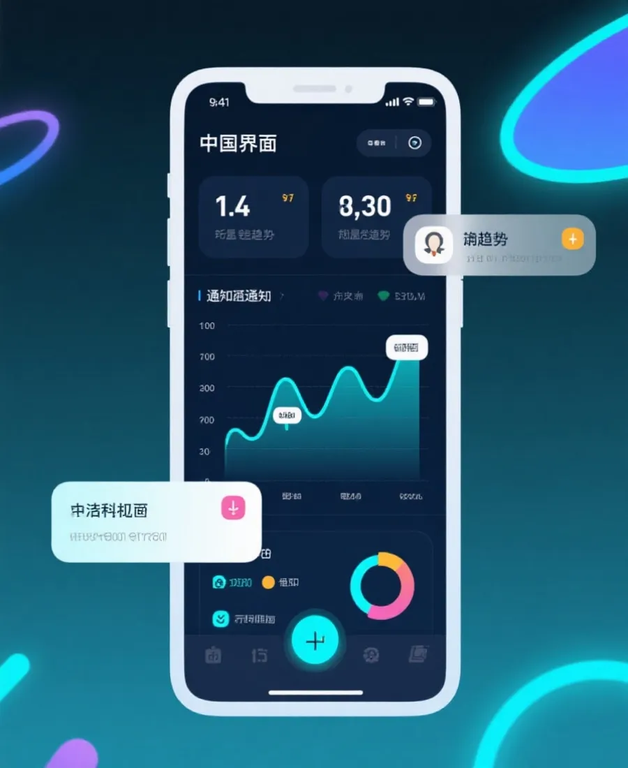 移动端实时开奖与走势分析示意